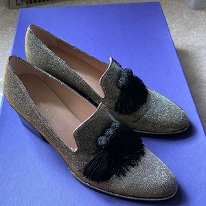 Stuart Weizmann metallic shoes